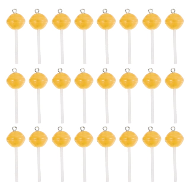 30 PCS Lollipop Llavero Llavero Colgantes Llavero Anillo Colgante Colgante Llavero Decoración