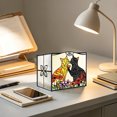 thumbnail image 5 of Stained Glass Cat Flower Pot,Handmade Cute Pots for Plants, Room and Office Decoration Glass Container Storage,Indoor Plant Pots with Drainage,Plant Gifts, 5 of 7