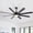 Black, variant on Sofucor 52" Modern Black Ceiling Fan with Light ,Phone APP and Remote,Voice Control