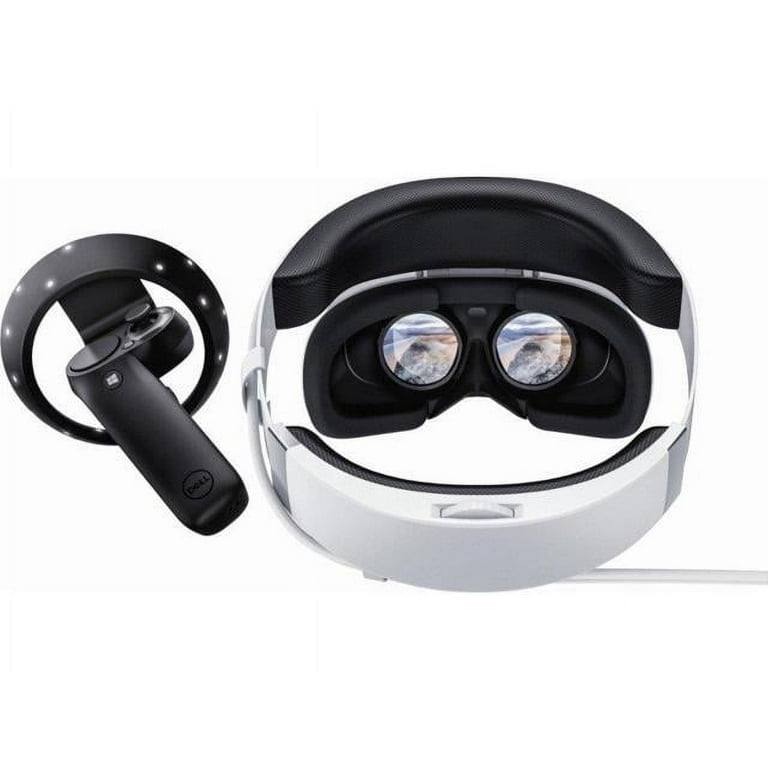 Dell - Visor Virtual Reality Headset and Controllers for