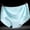 Blue, variant on Women's Ice Silk Panties Traceless Breathable Mid Waist Washable Seamless Leakproof Reusable Leak Proof Incontinence Underwear
