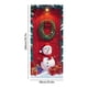 thumbnail image 3 of Decoraciones navideñas, 78x35 pulgadas, cubrepuertas navideño, guirnaldas colgantes, telón de fondo, decoración de pared, cubrepuertas navideño, funda de poliéster para puerta de invierno., 3 of 6