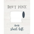 thumbnail image 2 of Carpentieri, Natalie 12x14 White Modern Wood Framed Museum Art Print Titled - Dont Panic, 2 of 4