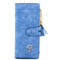 thumbnail image 1 of Wallet Women Synthetic Leather Card Holder Long Trifold Checkbook, 1 of 1