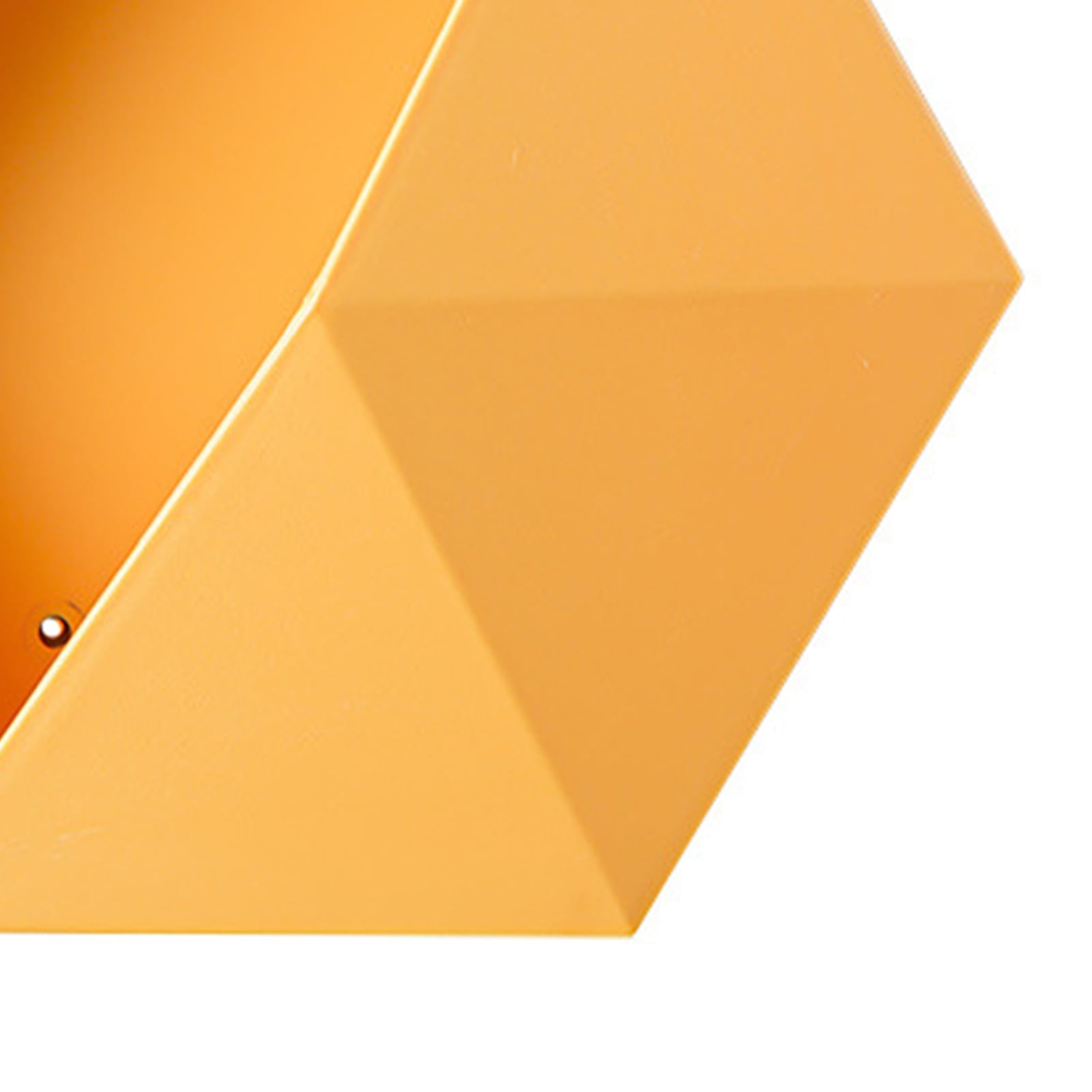 Cheer.US Wall Flowerpot 6.5cm Geometric Hexagon Hanging Planter with Lightweight, Portable