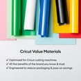 thumbnail image 4 of Vinilo termoadhesivo Cricut Value, 30,5 cm x 6,1 m, color verde azulado, 4 of 7