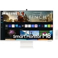 thumbnail image 1 of Samsung 32' 4K Ultra HD 60Hz 4ms GTG VA LED Smart M8 Monitor (LS32BM801UNXGO) - Warm White, 1 of 6
