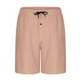 thumbnail image 3 of Xuniizn Mens Shorts Drawstring Elastic Waist Lounge Pajama Shorts Stretchy Soft Cozy Summer Sleep Pants, S-3XL, 3 of 5