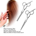 thumbnail image 2 of Smith Chu Hair Cutting Set Hair Thining Scissor Hair Shear Kit for Hairdressing Salon 2pcs Adult & Children Haircut Tool, 2 of 5
