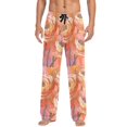 thumbnail image 7 of FORMRS Mens Pajama Pants with Pockets Soft Cotton Sleepwear Lounge Bottoms, Sizes S-2XL, Abstract Pink Flowers, 7 of 7