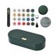 thumbnail image 1 of Juego de caja de costura de 20 colores, cinta métrica de , caja de almacenamiento de tijera, organizador de dedal de agujas, s de costura DIY perfecl Agujas de hilo de coser, 1 of 4