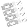 thumbnail image 1 of GAXIRE 4 Sets Reinforced Strike Plate Stainless Steel For Homeowners, 1 of 8