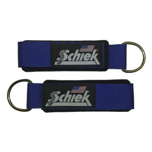 Schiek S-1700RL Ankle Straps, Blue
