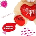 thumbnail image 4 of PELUCHERIA| Oso Vale CREAM TQM 30cm. Osito de Peluche con corazón, 4 of 5