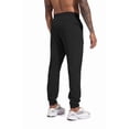 thumbnail image 3 of TENJOY Men's Quick-Dry Sports Athletic Sweatpants Running Pants 3-Pocket Running Trousers for Gym, Fitness, Jogging, Track Training, and Hiking, 3 of 5