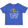 thumbnail image 3 of Inktastic Yiayia and Pappou Granddaughter Owl Girls Baby T-Shirt, 3 of 5