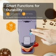 thumbnail image 4 of Tastyle Mini Hot and Iced Coffee Maker Single Serve, for K Cup and Ground, 6 to 14 Oz Brew Sizes, with Recipe Book, for Home, Tra, 4 of 8