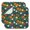 Pioneer Flower Floral, variant on Pioneer Flower Floral Print Pattern Kitchen Dish Drying Mat 1 Pack, Ultra Absorbent Microfiber Drainer Mat, 16"x18"