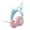 Sky Blue, variant on FEISHENTTGaming Headset with Microphone, Deer Ears Headphones for PC Laptop PS4 PS5 Xbox Switch, Rainbow RGB Lighting & Virtual Surround Sound, 3.5mm Over Ear Headphones, Ergonomic