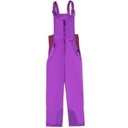 ZAXARRA Women's Ski Snow Pants Overalls Casual Baggy Sleeveless Overall Long Sonw Bib Pants Essential Insulated Bib Overalls