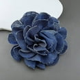 thumbnail image 6 of Blue Fabric Camellia Flower Brooches for Women Handmade Cloth Lapel Pin Corsage Fashion Jewelry Badge Cloth Accessories, 6 of 8