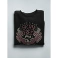 thumbnail image 3 of Born Free Eagle Vintage Style Sweatshirt Men -Image by Shutterstock, Male Small, 3 of 4