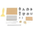thumbnail image 2 of Clay Cutters, Incisive Complete Tools  Clay Earrings Cutters Sturdy Durable  For Jewelry Making, 2 of 8
