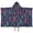 Multicolor Feather Pattern, variant on Multicolor Feather Pattern Hooded Bath Towel,50"x30" for Ages 3 To 12 Kids, Quick Dry Lightweight Soft Microfiber Hood Beach Towel Cover Up for Kids