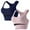 Pink, variant on cfhntfmh Sports Bras for Women Soft Stretch High Impact Push up Bras Racerback Seamless Workout Athletic Bralettes