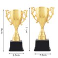 thumbnail image 5 of Pebbuoy Victory Trophy Ornament with Double Handles And Base Symbol of Honor And Success School Kindergarten Sports Academic Achievements Winner Prize Award Trophy, 5 of 6
