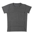 thumbnail image 2 of Beforesun Kangaroo Dad Men's T-Shirt Short-Sleeved Stretchy Infant Sling Baby Carrier Shirt 2 in 16 Big Pocket(Gray，2XL）, 2 of 5