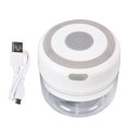 thumbnail image 1 of Mini picadora eléctrica duradera de 100 ml de capacidad, picadora rápida, portátil, para utensilios de cocina, color blanco, 1 of 14