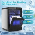 thumbnail image 2 of Gymax Portable Nugget Ice Maker Countertop w/ Self-Cleaning One-Touch Operation, 2 of 10