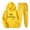 17Yellow, variant on guisaled Mens 2 Piece Sweatsuit Outfits Letter Printed Hoodie Sweatshirt Joggers Sweatpants Set Casual Athletic Jogging Tracksuit