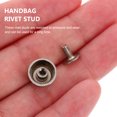 thumbnail image 2 of 20 Sets Metal Double Rivets Studs DIY Leather Craft Bag Belt Delicate Rivet, 2 of 5