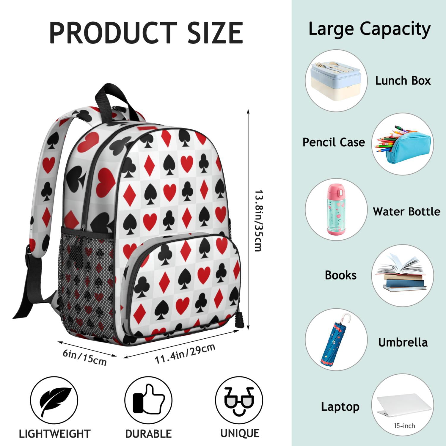 Waterproof Backpack with Side Pockets - Durable, Breathable for Baseball, Basketball, and Soccer Players