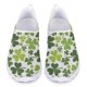 thumbnail image 1 of Zapatos casuales para mujer con estampado de trébol en 3D del Día de San Patricio, zapatos para caminar de malla transpirable, mocasines de moda para mujer, calzado, 1 of 5