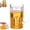 1pcs, variant on Fake Beer Glasses, 400ml Double Layer Funny Beer Stein, Fake Double Beer Mugs with Handles Mezzanine, Realistic Beer Mug Creative Model Mugs Cups for Halloween Bar Beverages Prank