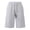 Light Gray, variant on Men's Baggy Sweat Shorts Fleece Cotton Y2k Casual Under Knee Raw Hem Gym Shorts with Pockets, 2XL