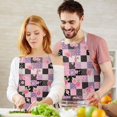 thumbnail image 3 of Pioneer Flower Floral Print Pattern Apron for Women and Men, Cotton Linen Waterproof with Pockets, Adjustable, 33x27 Inch for Kitchen, Gardening, BBQ, Salon, 3 of 6