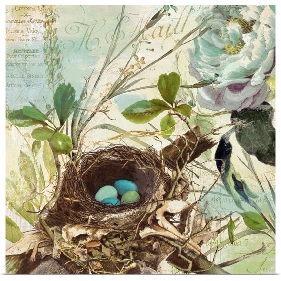 Great BIG Canvas | Rolled Color Bakery Poster Print entitled Nesting I