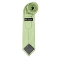 thumbnail image 3 of Jacob Alexander Men's Woven Subtle Mini Squares Regular Length Neck Tie - Light Lime Green, 3 of 6