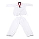thumbnail image 5 of Traje de Taekwondo Uniforme de Entrenamiento de Taekwondo de Algodón para Entrenamiento de Artes Marciales de Kickboxing Modelo Rayado L, 5 of 15