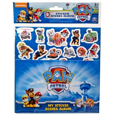 Album Kit Stickers - Paw Patrol Sticker Scenes Album Set