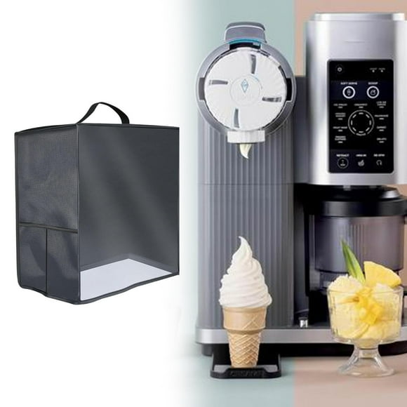 Cubierta protectora para máquina de helados, accesorios, durabilidad, portátil, plegable, almacenamiento, premium, bolsillo adicional, cubierta