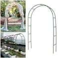 thumbnail image 1 of El de la boda del cenador del jardín del metal se ensambla libremente para varias rosas de plantas trepadoras 240X140X37CM Verde Colcomx Arco de boda, 1 of 8