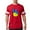 Red, variant on CafePress - Ukrainian Flag Peace Sign Ukraine Native H T Shirt - Mens Football Shirt