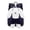 D-Dark Blue, variant on Cute Backpack Bunny Backpack with Detachable Soft Plush Toy for Travel & Back-to-School Gifts Birthday Gifts(D-Coffee)