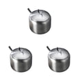 thumbnail image 4 of Bearachild Stainless Steel Sugar Bowl Condiment Spice Organizer Jar Pepper Lid Spoon Seasoning and Salt Storage Cruet Pot with Type1 NO1, 4 of 6