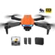 thumbnail image 3 of Cuadricóptero Rc Drones FPV con carga USB de avión para niños y niñas (naranja, 2 baterías, 2 cámaras), 3 of 9